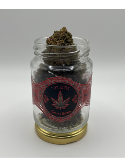 Fleur CBD Cherry Gelato 3,60% – Goût cerise & citron – 7FLEURS